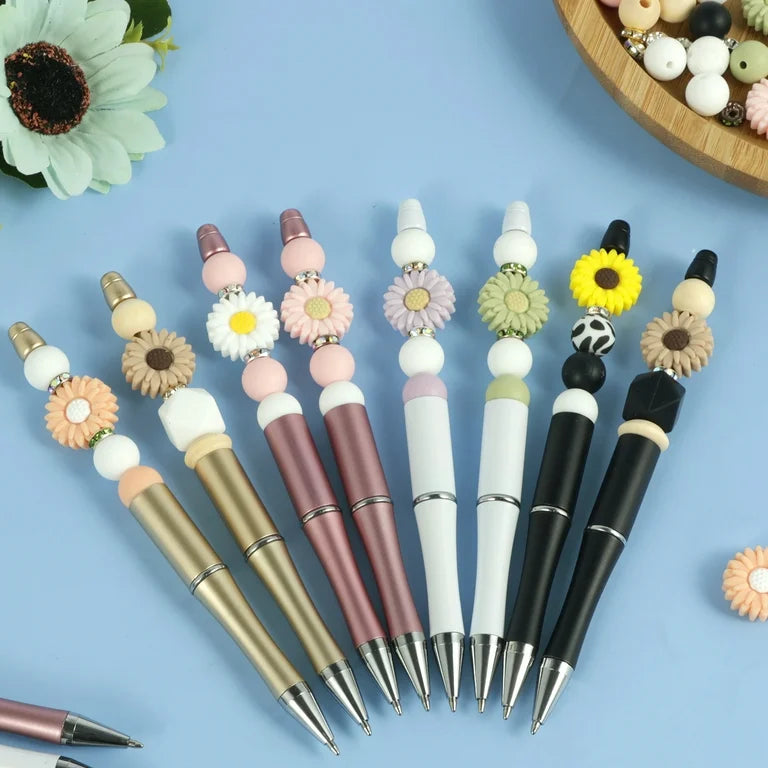 Regular Beaded Pen (2-3 beads + focal)