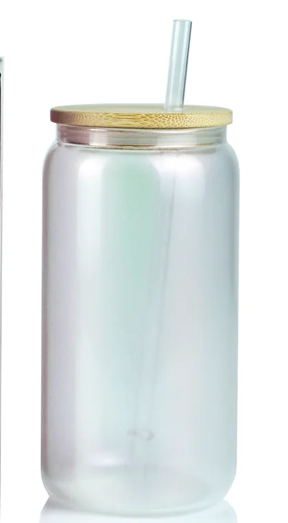 Sublimation 16oz Glass Tumbler